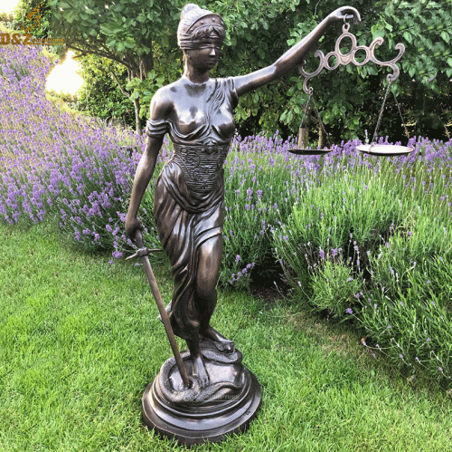 Roman-goddess-life-size-famous-metal-bronze-lady-justice-statue