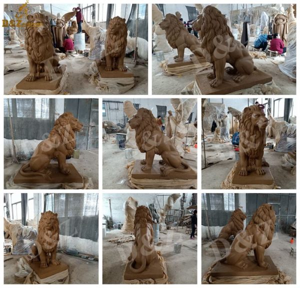 lion clay mold