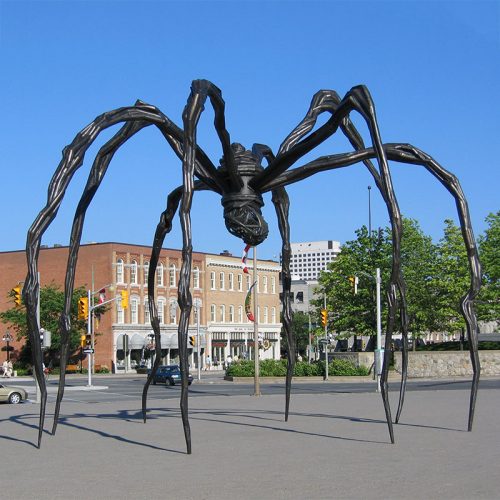 Outside bronze replica large size maman spider statue in public DZB-251