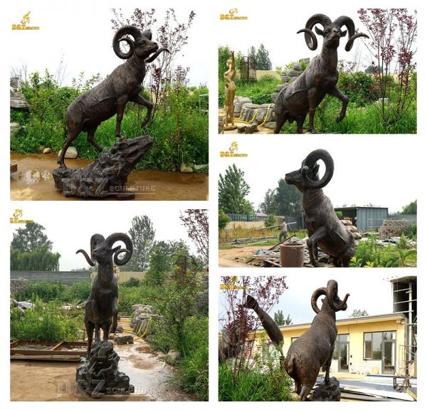 goat sculpture