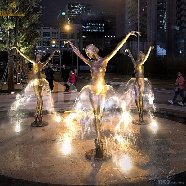 ballet girl dancing statue