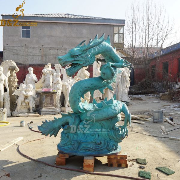 dragon garden statue