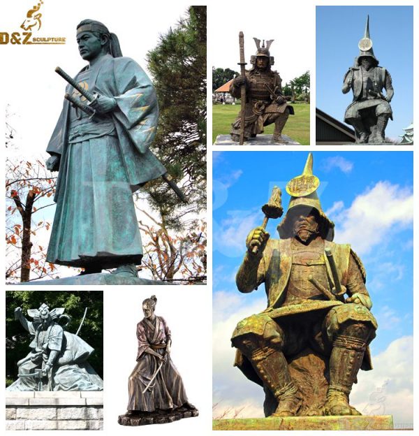 japanese samurai statues