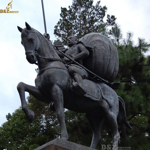 life size samurai warrior statue