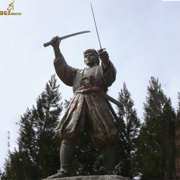 samurai statues in japan