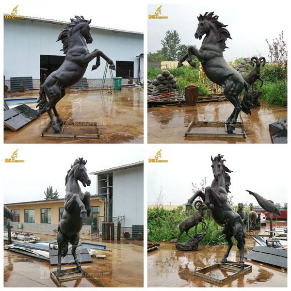 life size horse statue