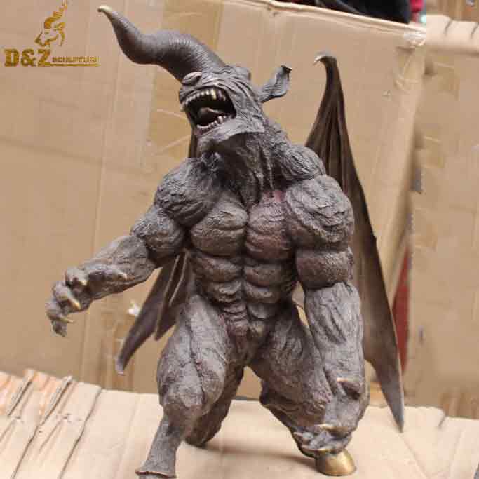 Outdoor Life Size Bronze Monster Statue